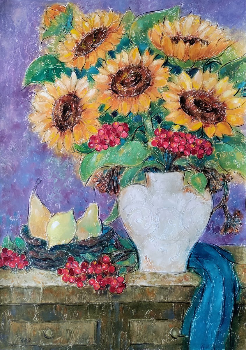 Sunflowers by Valentina Yevmenenko