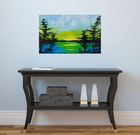 Sunset in the country 2