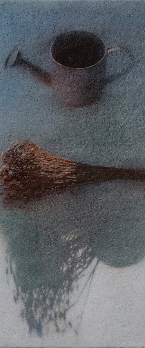 The Watering Can and the Dried Flowers by Andrejs Ko