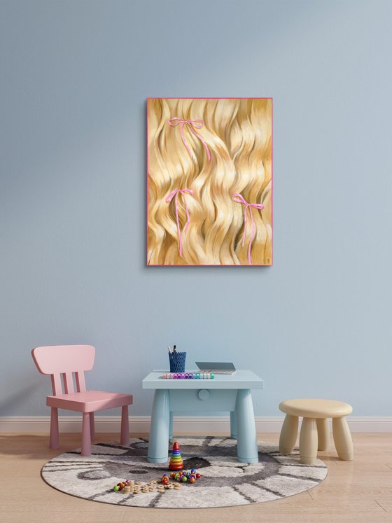 Blonde waves