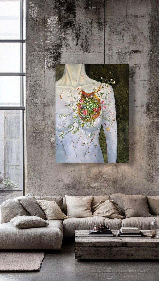 Rebirth.Blooming Heart.