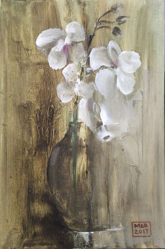 Orchid Flower Painting