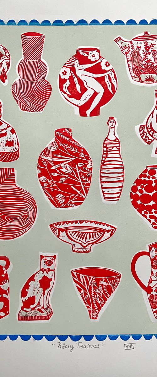 Pottery Treasures by Alison  Headley