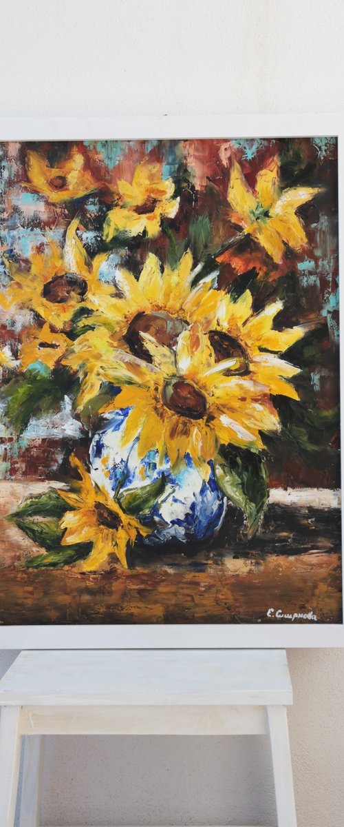 Sunflowers by Evgenia Smirnova