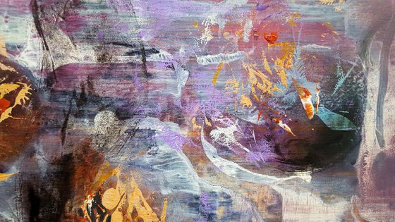 Flowers of eternity about personal meditation time wear art ancient oneiric dreamlike by KLOSKA