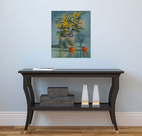 Still Life With Mimosa