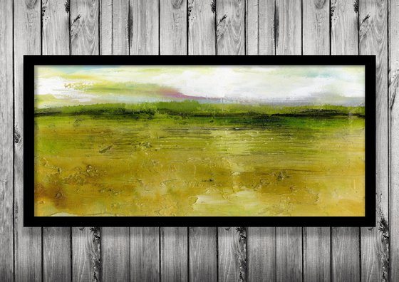 Land Of Souls 1 - Textural Landscape Painting by Kathy Morton Stanion