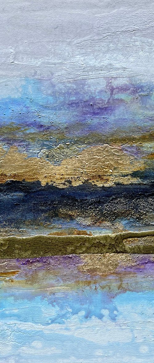 Small lavander horizon by Jessica M Chaix