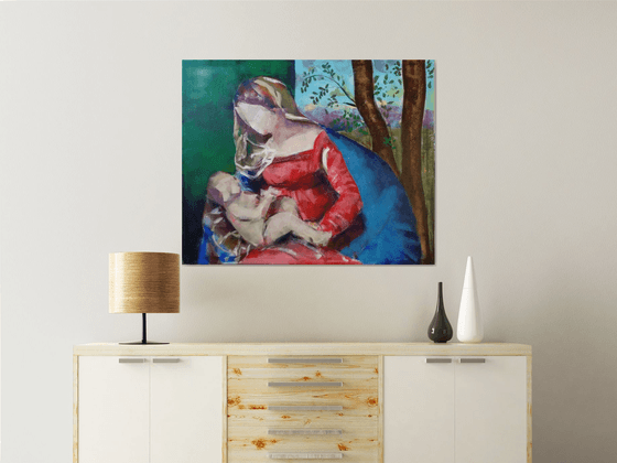 Madonna and child 5