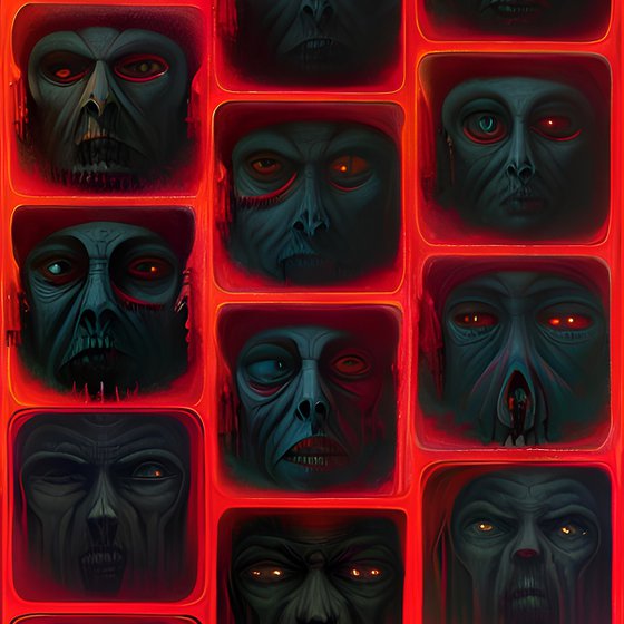 Creepy Faces