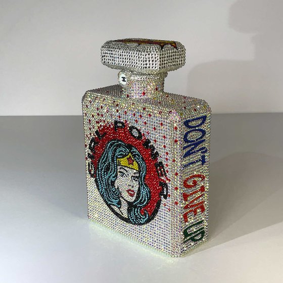You can do it - Swarovski Crystals Sculpture
