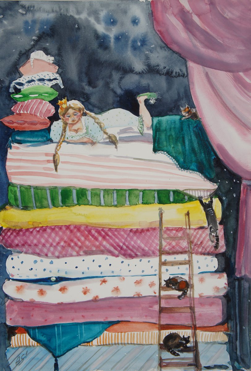 Princess on the Pea by Elena Sanina