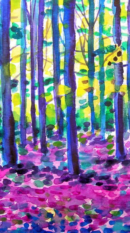 Forest awakes II by Maja Grecic