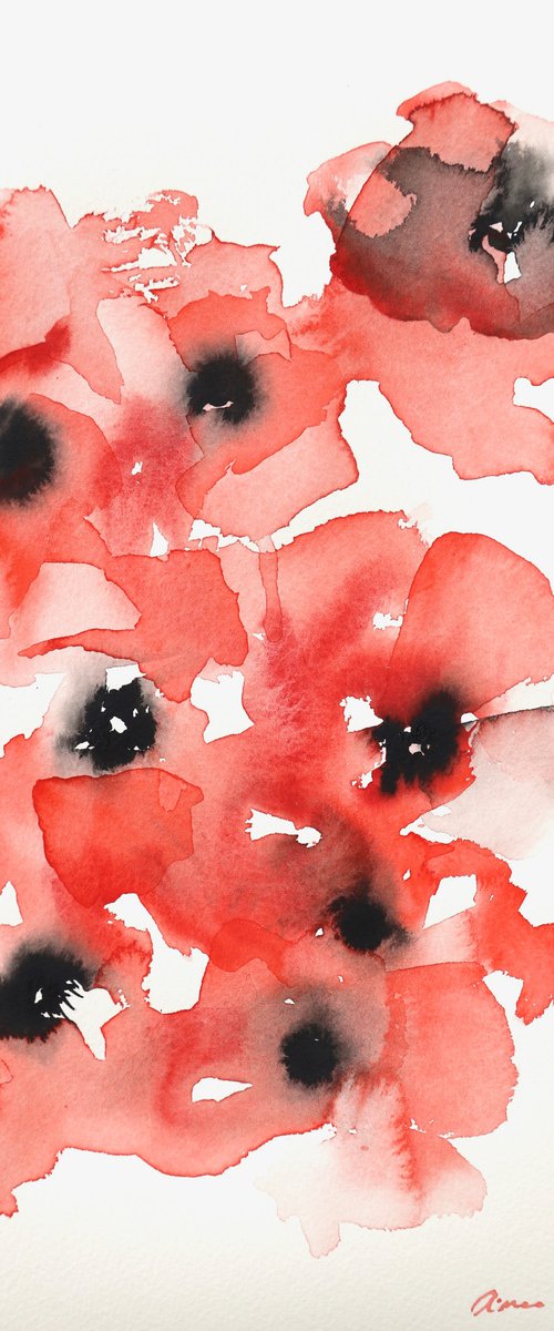 Poppies II by Aimee Del Valle