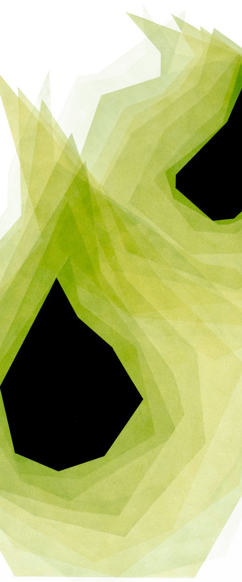 Soulmate Green 3 by Catia Goffinet