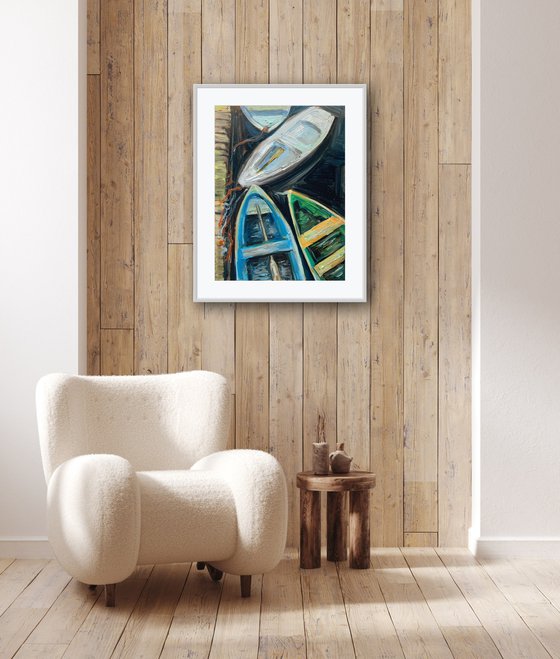 Boats on the river