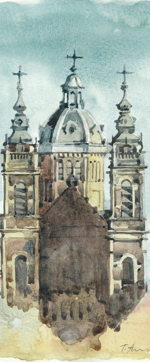 Basilica of Saint Nicholas in Amsterdam by Tatiana Alekseeva
