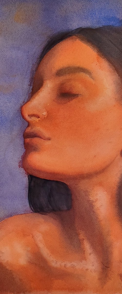 Breath of silence by Zhanna Utkina