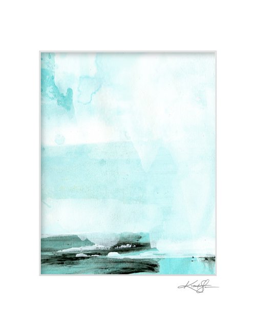 Calm Travels 3 - Abstract Painting by Kathy Morton Stanion by Kathy Morton Stanion