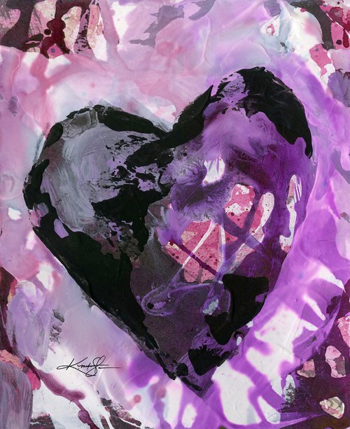 Spirit Of The Heart 9 - Mixed Media Painting by Kathy Morton Stanion by Kathy Morton Stanion