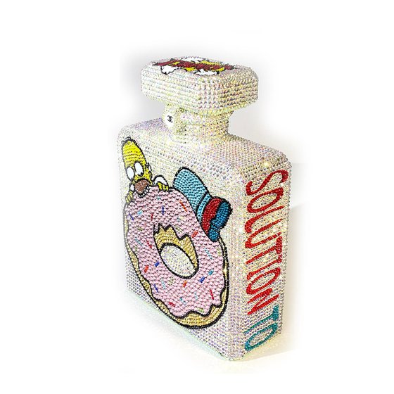 Chanel Simpsons - Swarovski Sculpture