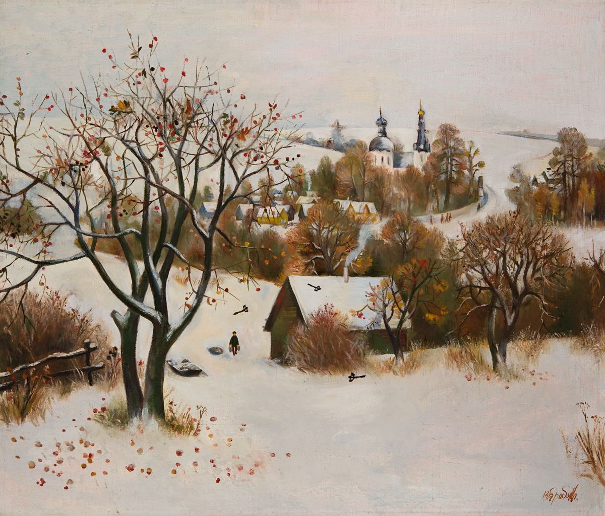 Winter Day by Viktar Barabantsau