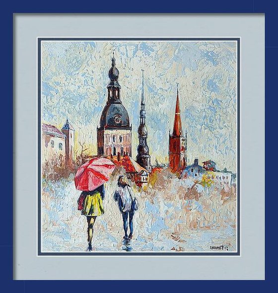 Summer Rain in the City.