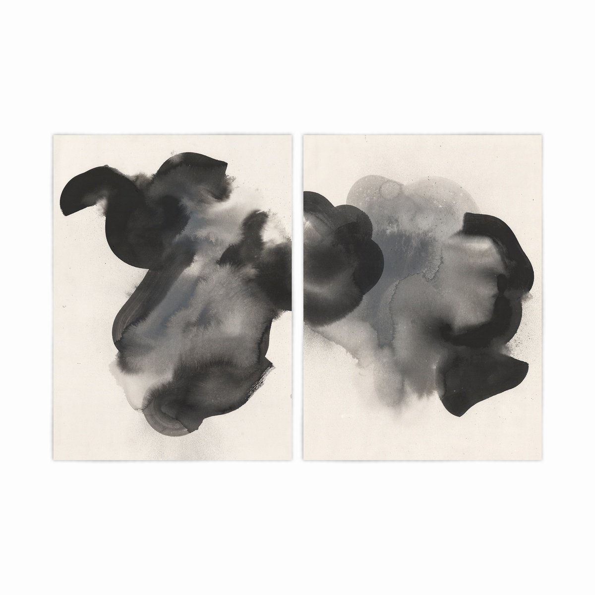 Abstract Acrylic Painting By Smit Khond, 44 X 30", Still Carrying Traces, Original Artwork