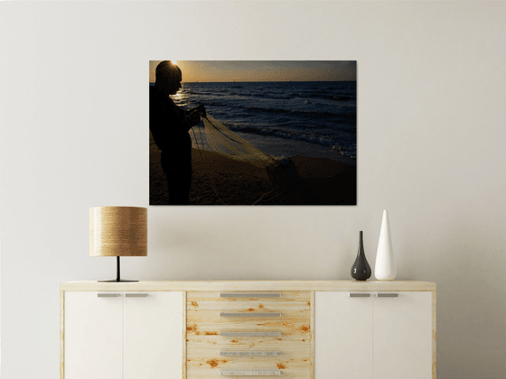 The fisherman III | Limited Edition Fine Art Print 1 of 10 | 90 x 60 cm