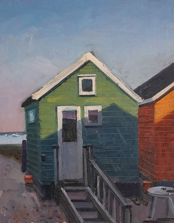 Mudeford Sandbank beach huts