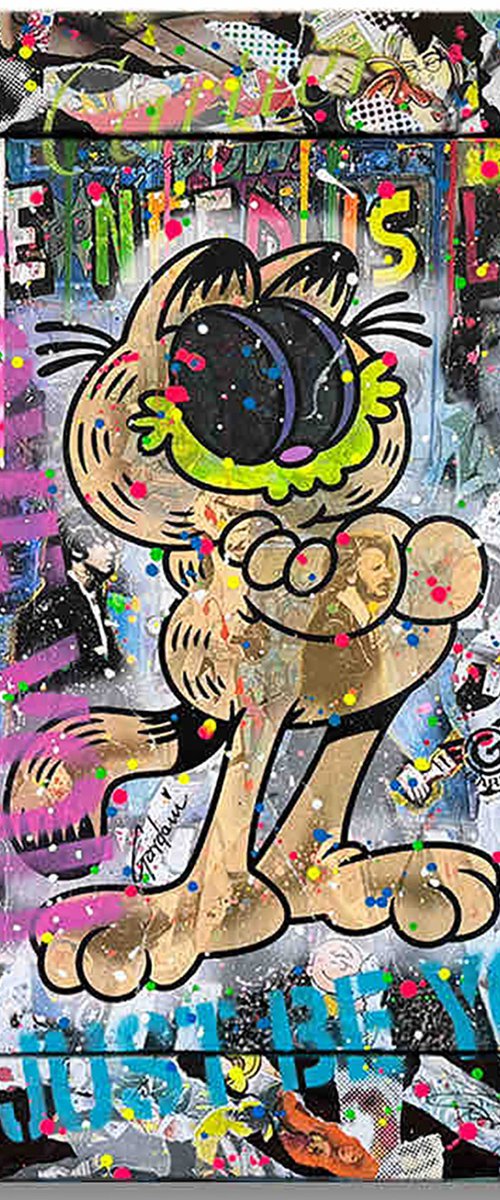 Garfield Attitude by Gardani Art
