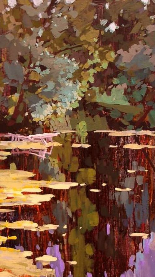 on the river by Sergey  Kachin
