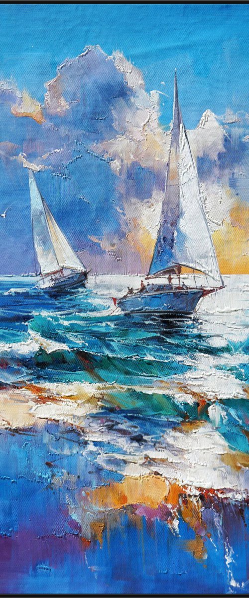 Sailing Radiance by Angel Chau