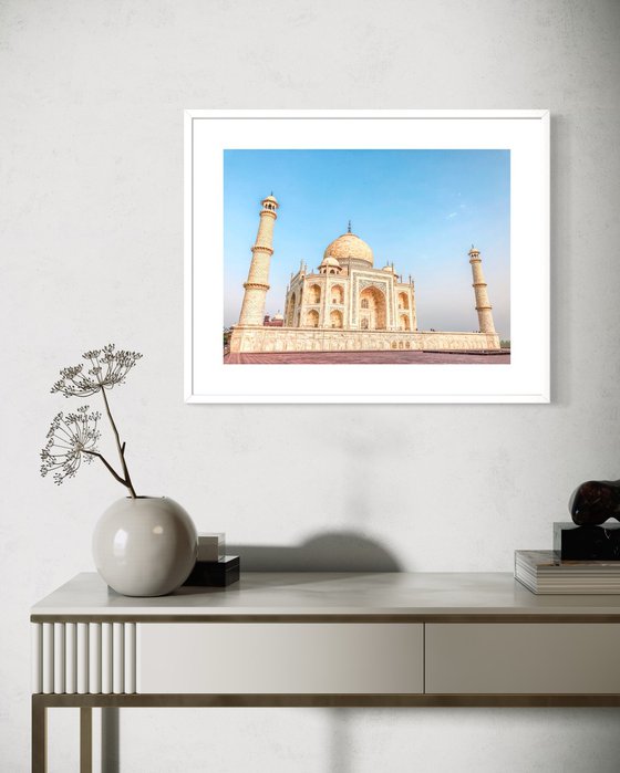 SUNRISE IN TAJ MAHAL