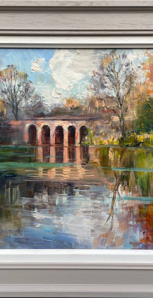 Viaduct Pond. Hampstead by Eugenia Alekseyev
