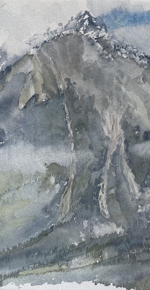 Clouds Lifting, Vordere Brandjochspitze by Morag Paul