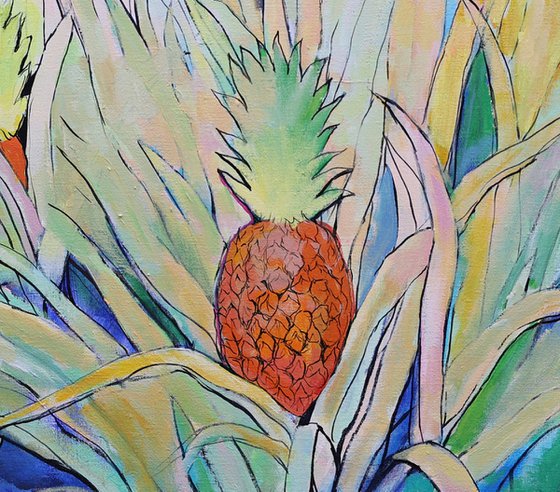 Kyiv. Hotel Salyut and Pineapple