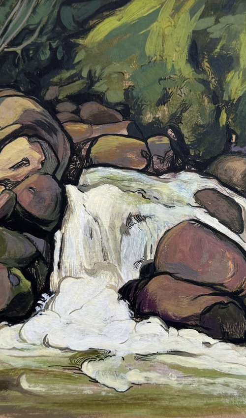 “Mountain stream” by Raffi Ghazaryan