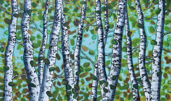 Birch Forest Light