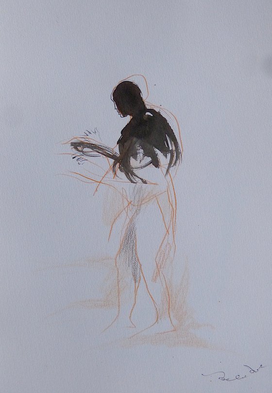 The Single Figure 23-2, 21x29 cm