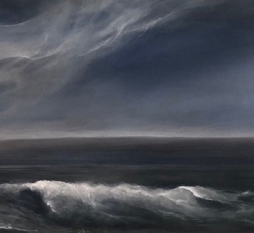 Winter Seascape 2 by Tamara Bettencourt