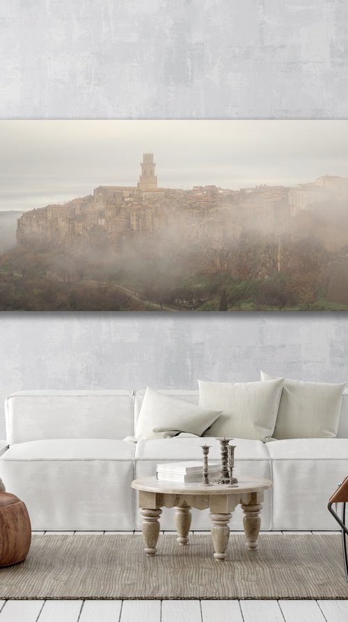 Hazy morning in Pitigliano by Pavel Oskin