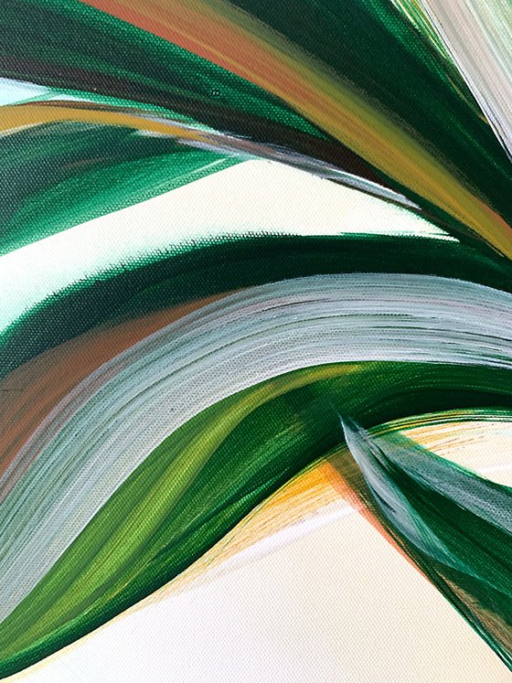 Emerald harmony, sun light