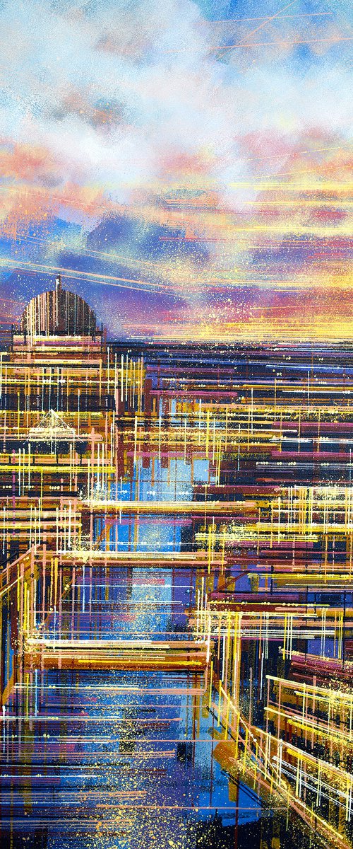 Berlin At Sunset by Marc Todd