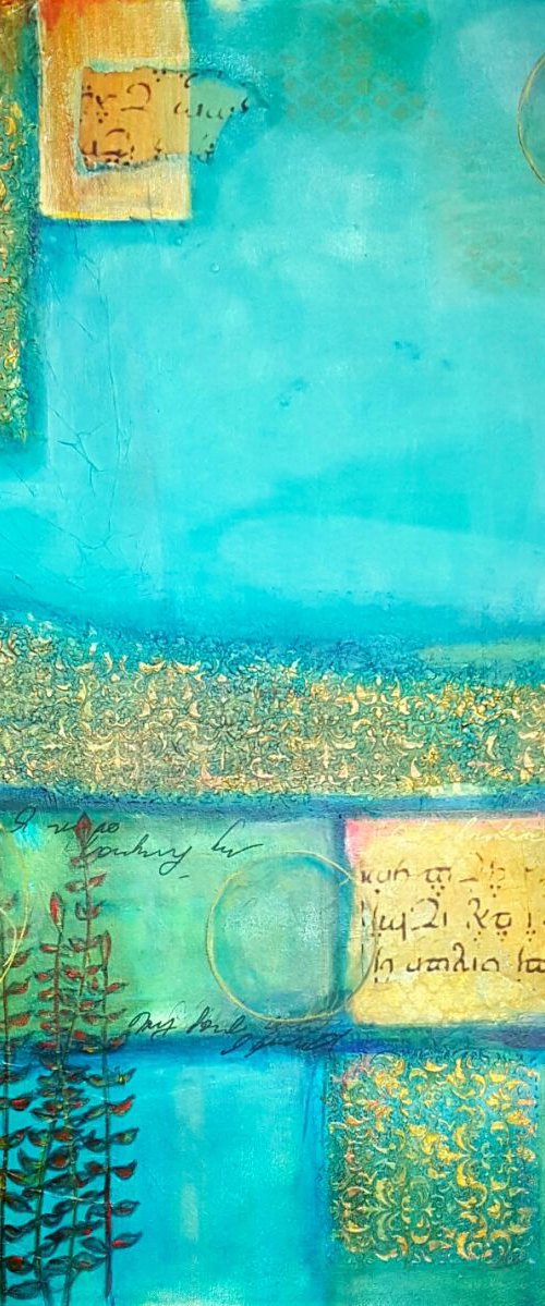 Turquoise glow by Laura Spring