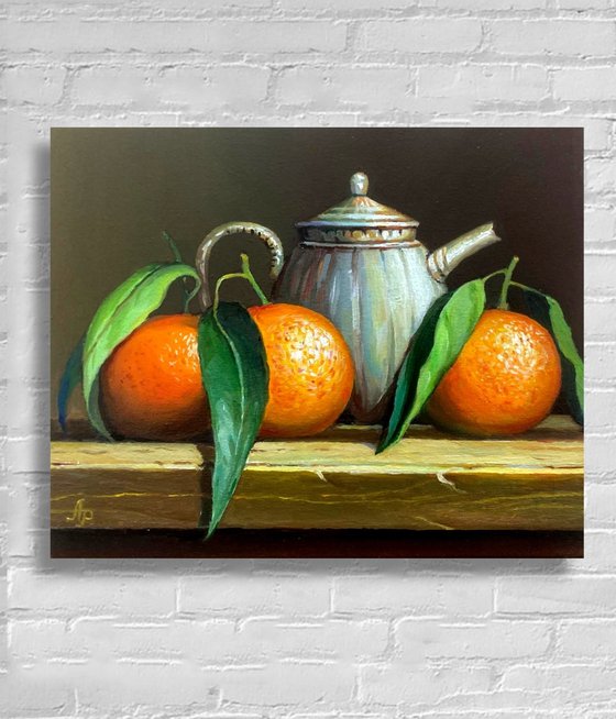 Jug of clementines