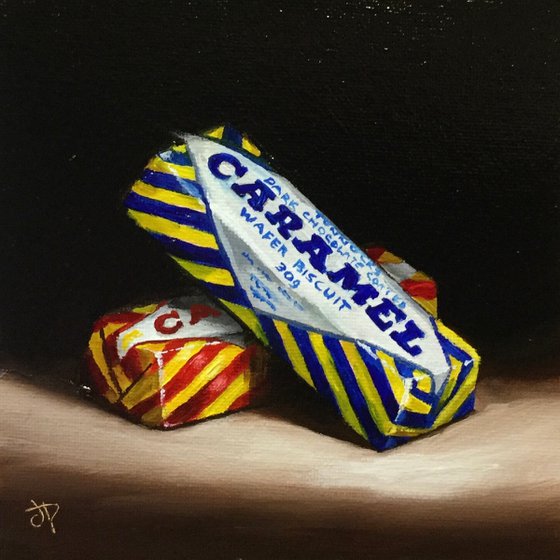 Tunnocks  Caramel wafers   still life