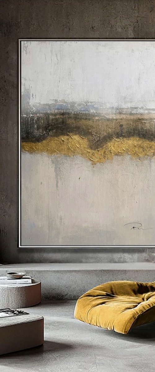 Abstract Gold Texture by Indie Ru