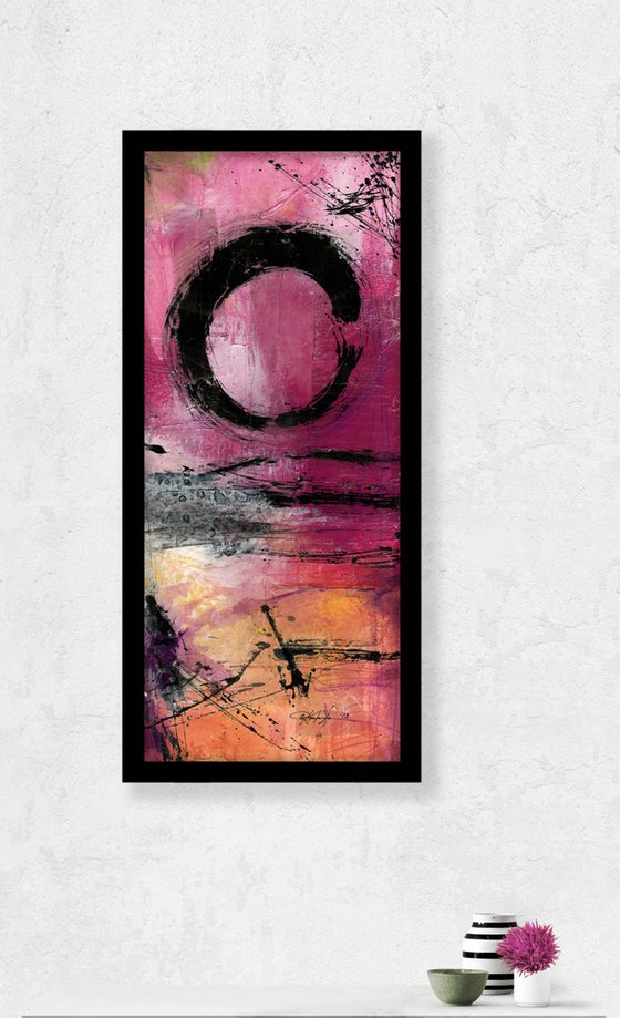 Enso No. mm27 - Abstract Zen art by Kathy Morton Stanion