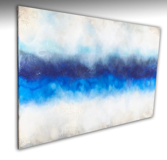 blue divides (120 x 80 cm)